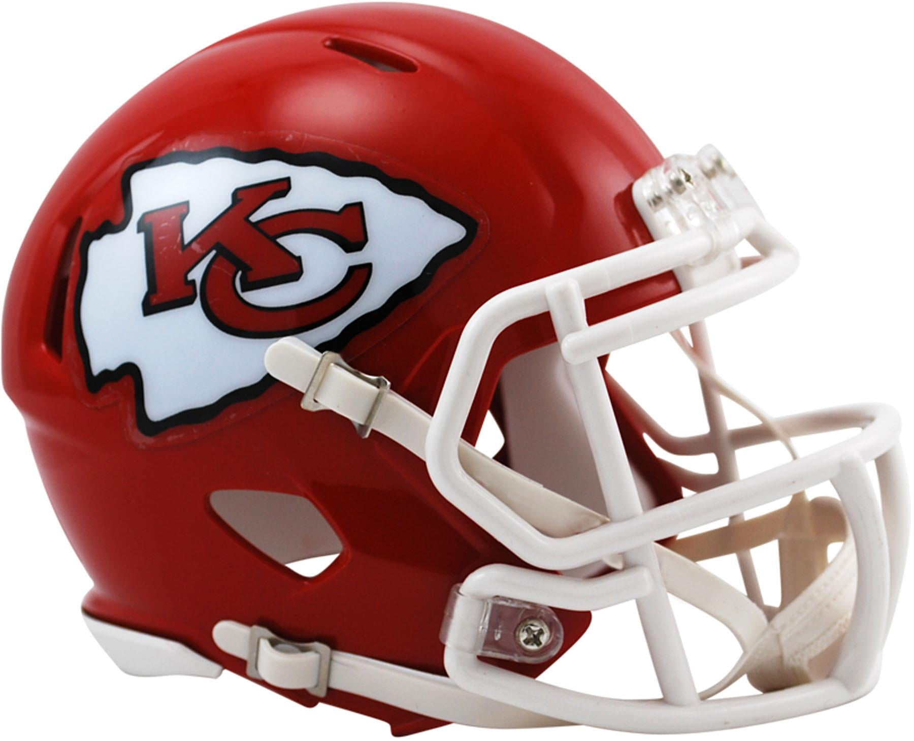 Riddell Kansas City Chiefs Revolution Speed Mini Football Helmet