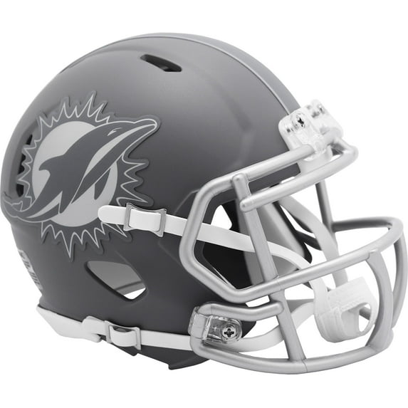 Riddell Miami Dolphins 2024 Slate Alternate Speed Mini Helmet