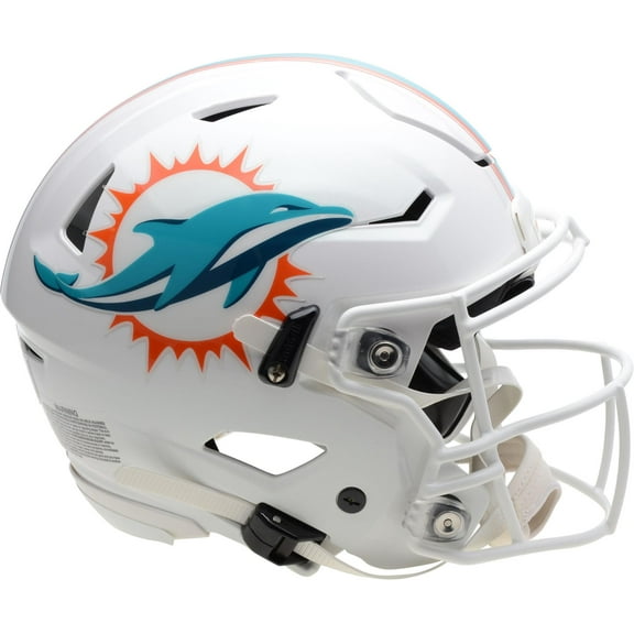 Riddell Miami Dolphins Revolution Speed Flex Authentic Football Helmet