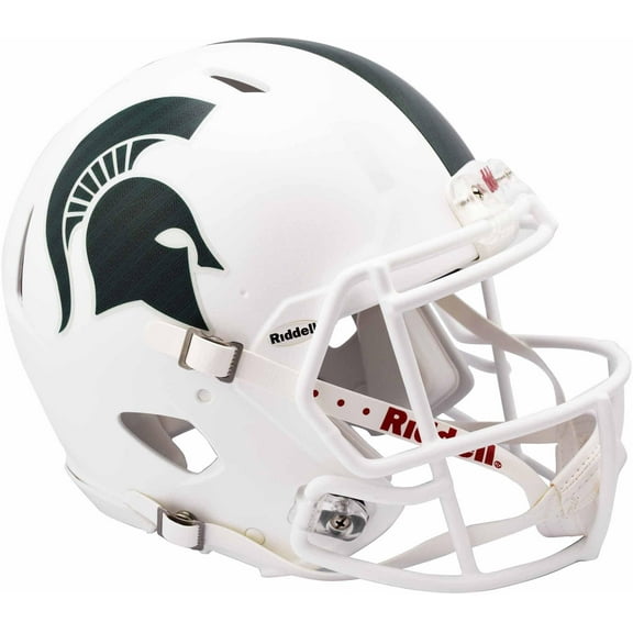 Riddell Michigan State Spartans 2017 Alternative White Revolution Speed Full-Size Authentic Football Helmet