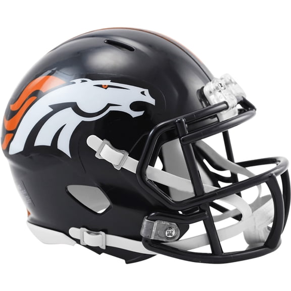Denver Broncos 1997-2023 Throwback Riddell NFL Speed Mini Helmet