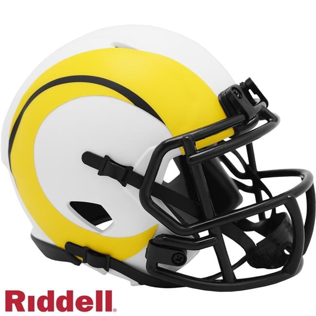 Riddell Los Angeles Rams Replica Mini Speed Helmet - Lunar Eclipse Alternate Style