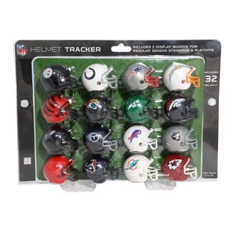 child football helmet toy Riddell 32 Piece NFL Tracker Set - gumball size helmets - All NFL current Logo's notch protection while keeping it light Riddell Youth Victor-I Inflatable Football