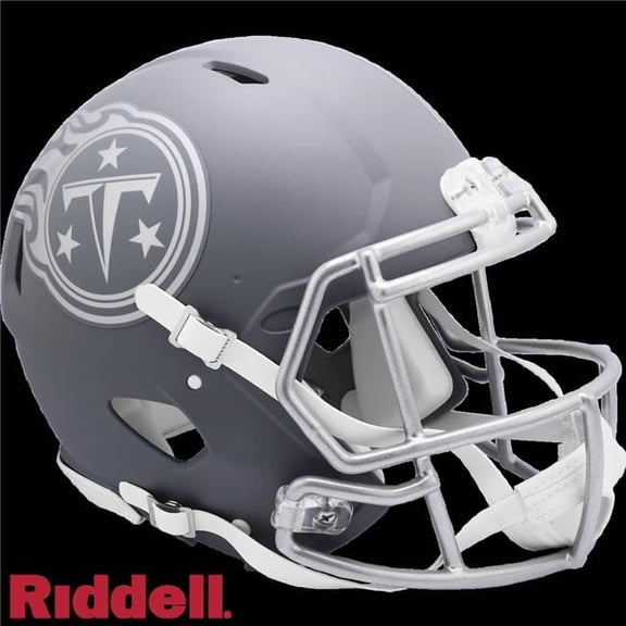 Riddell 9585562993 NFL Tennessee State University Authentic Full Size Speed Style Slate Alternate Titans Helmet