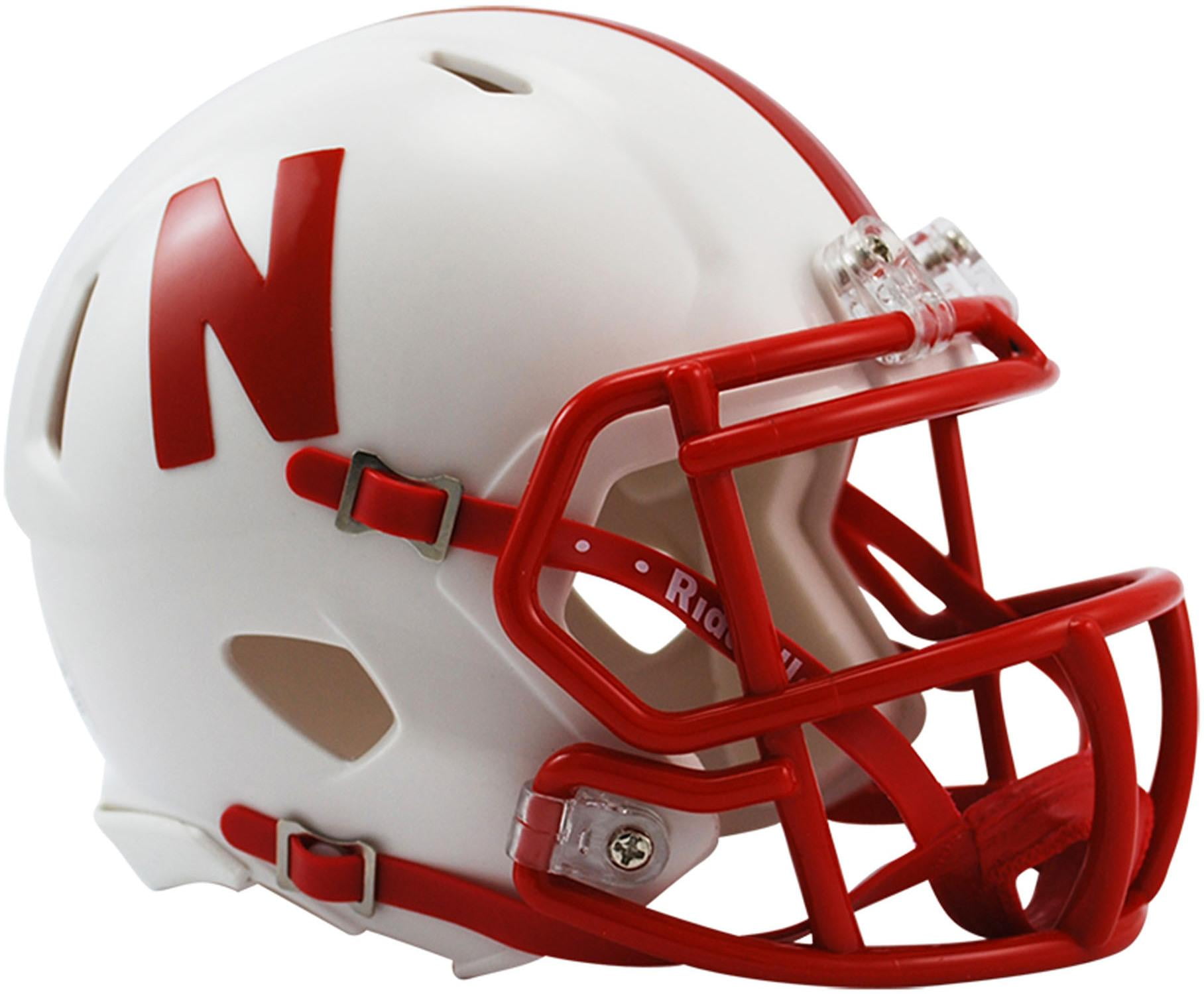 Riddell Nebraska Cornhuskers Revolution Speed Mini Football Helmet
