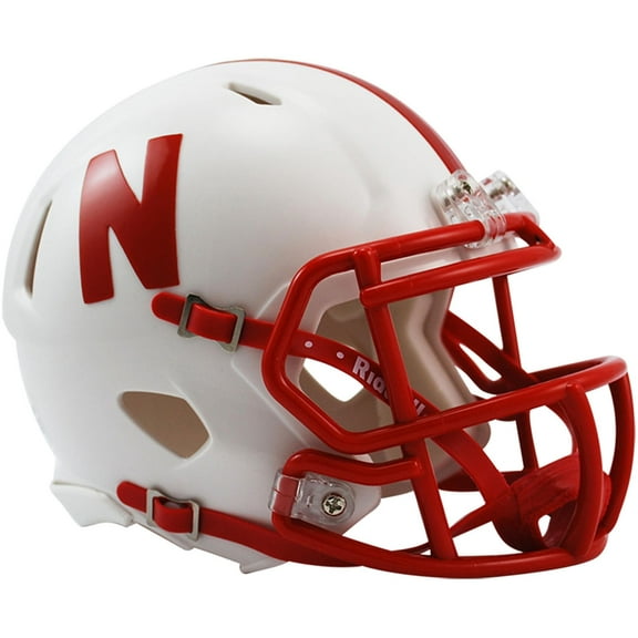 Riddell Nebraska Cornhuskers Revolution Speed Mini Football Helmet