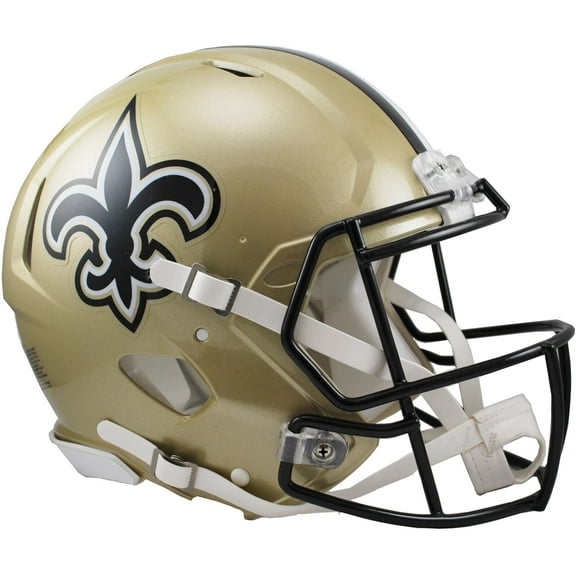 Riddell New Orleans Saints Revolution Speed Full-Size Authentic Football Helmet