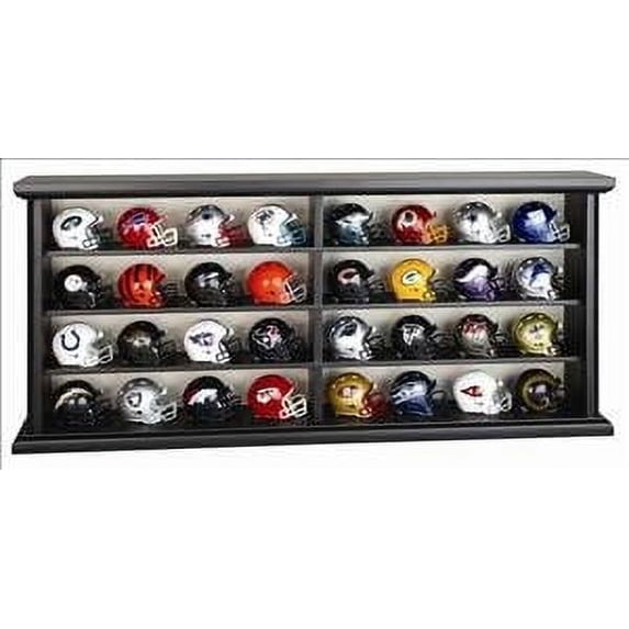 Riddell Pocket Pro NFL 32 Piece Set with Wood Display Case