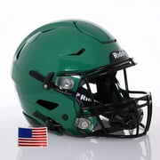 Riddell SpeedFlex ADULT Helmet - Black SF-2BD Facemask (Kelly Green Helmet, Medium)