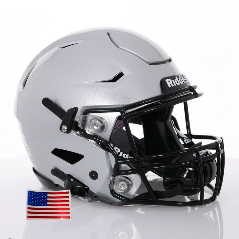 Riddell Flex ブラック ヘルメット Riddell Speed FLEX Football Helmet Matte Black Adult Small