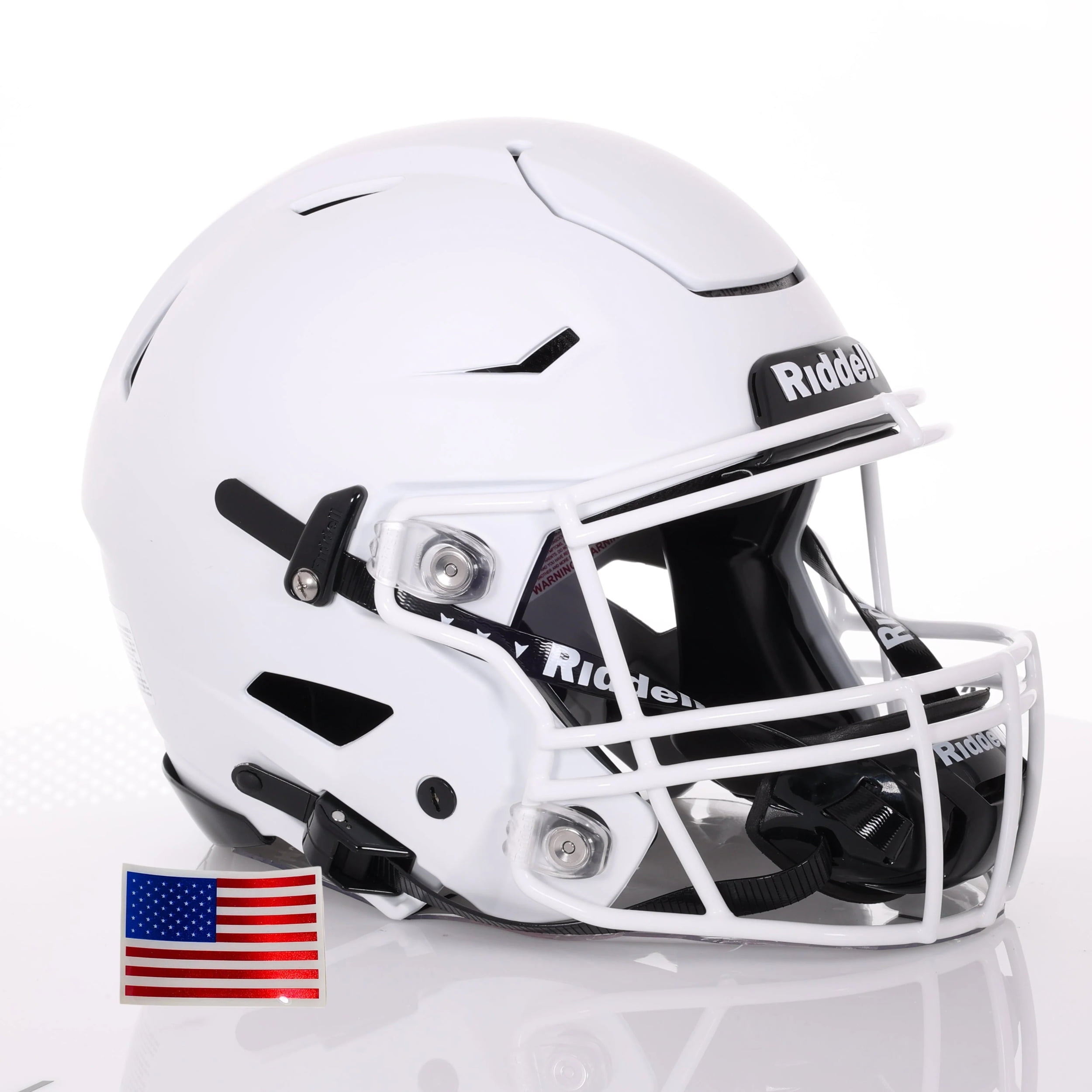 Riddell SpeedFlex ADULT Helmet - White SF-2BD Facemask (Matte