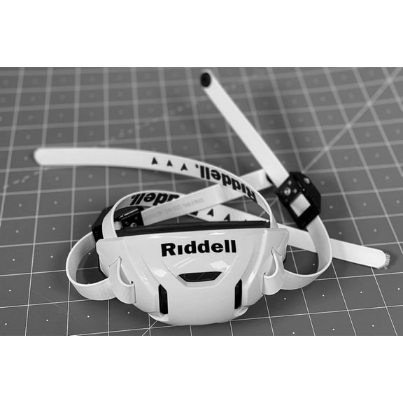 Riddell SpeedFlex Hard Cup Cam-Loc Chinstrap - White, Small