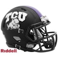 thumbnail image 1 of Riddell  TCU Horned Frogs Replica Mini Speed Style Helmet, Purple, 1 of 1