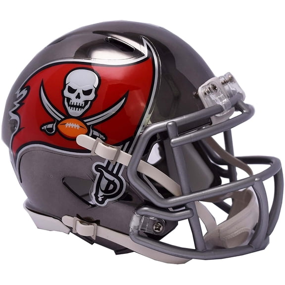 Riddell Tampa Bay Buccaneers Chrome Alternate Speed Mini Football Helmet