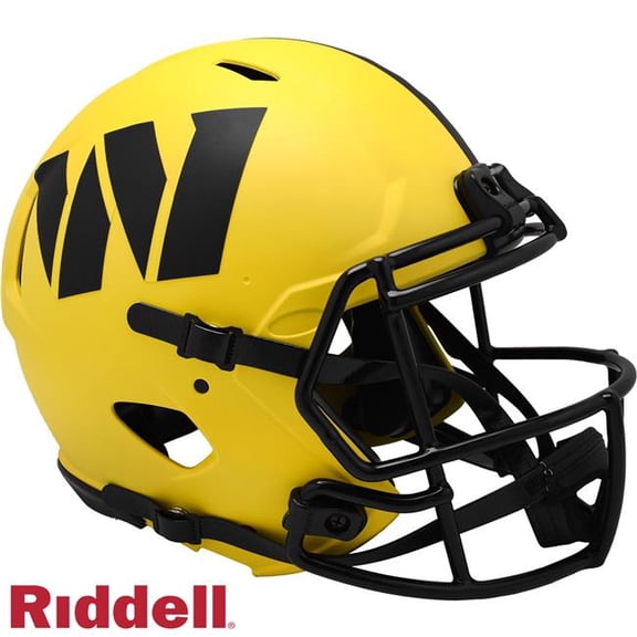 Riddell 9585500596 Washington Commanders Helmet - Riddell Authentic Full Size Speed Style Rave Alternate