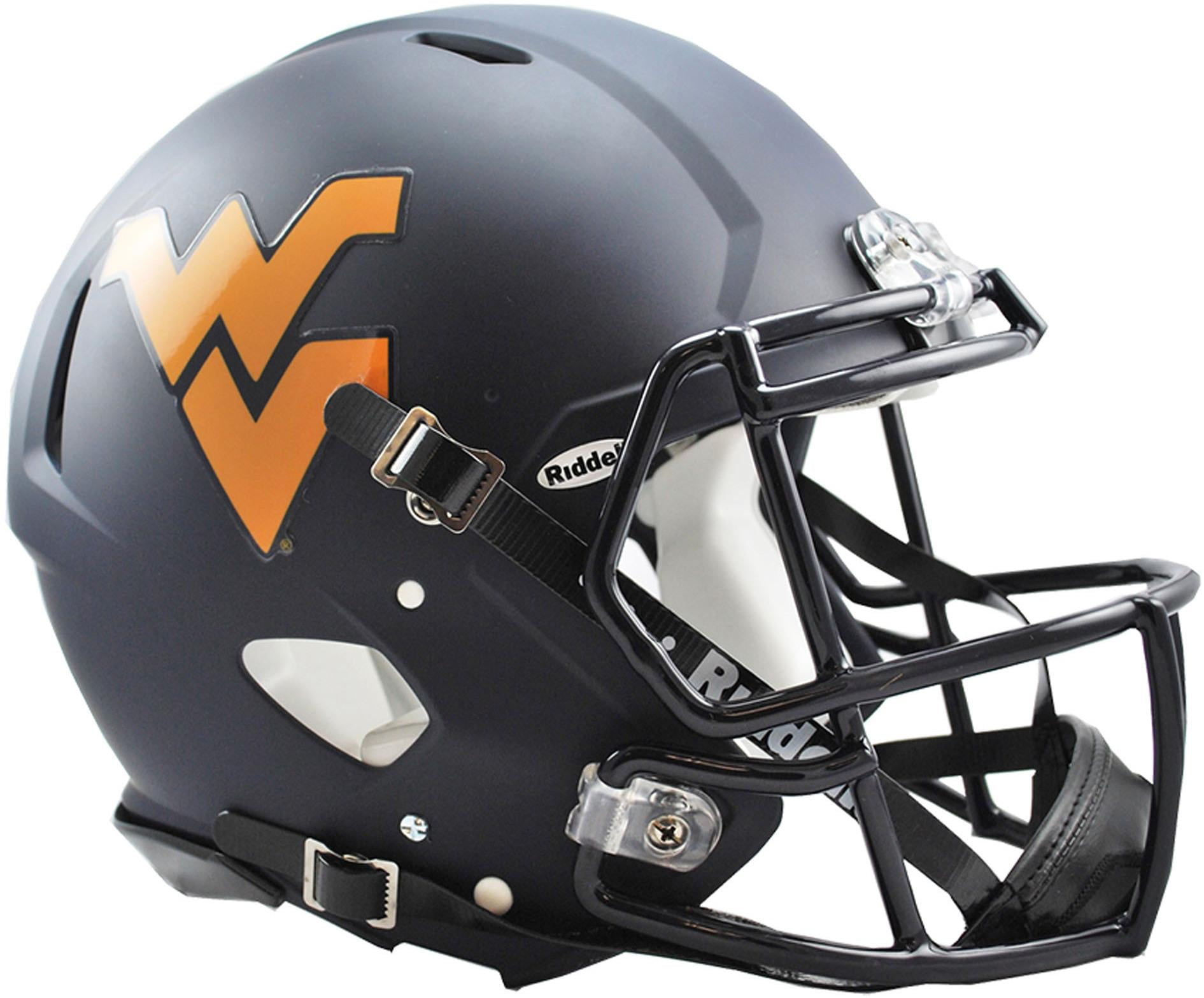 Riddell West Virginia Mountaineers Revolution Speed Full-Size Authentic Football Helmet