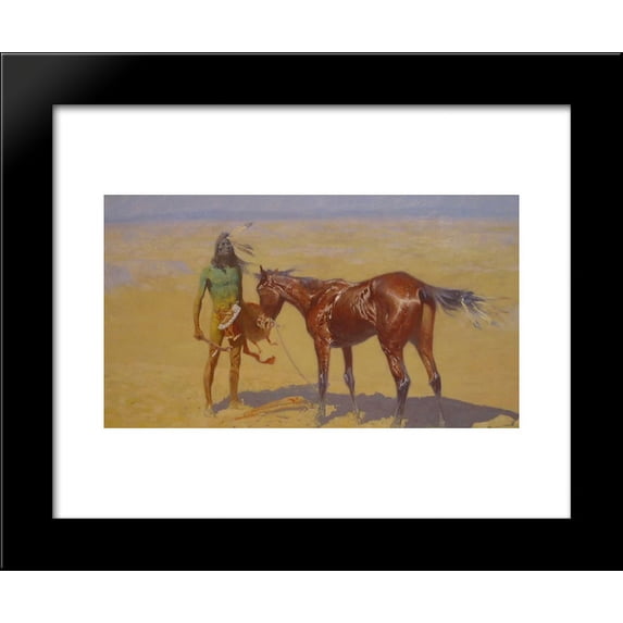Ridden Down (detail) 20x24 Framed Art Print by Remington, Frederic