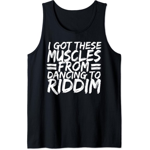Riddim Dancing Music Maker Edm Bass Music Lover Riddim Tank Top Size S-3XL