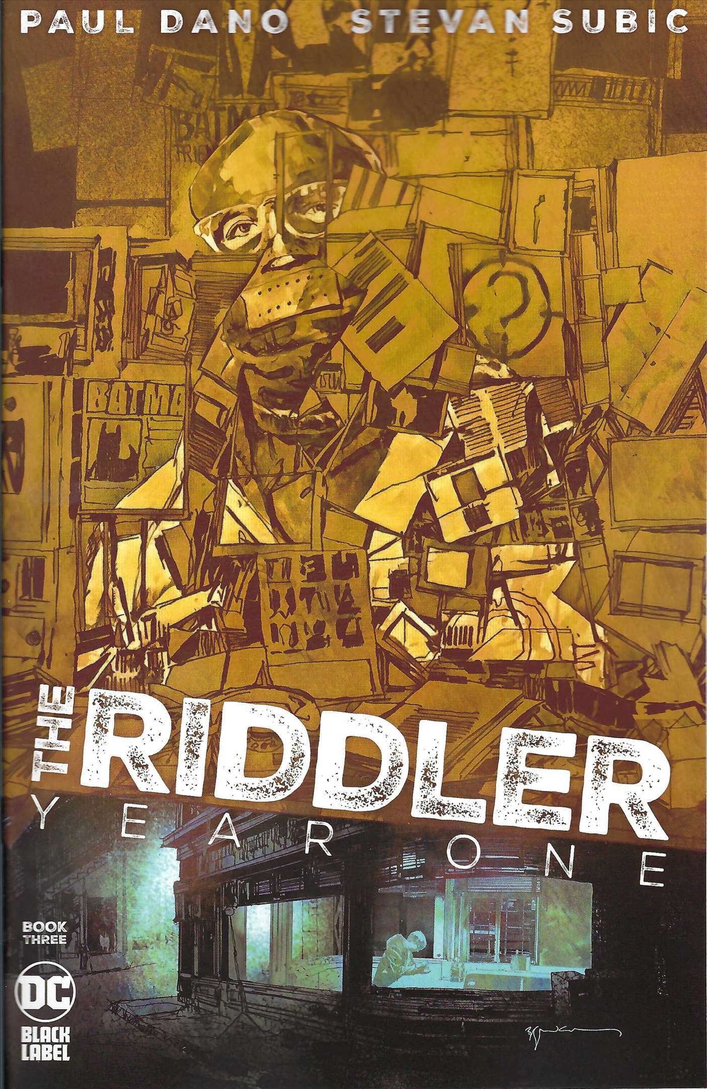 Riddler: Year One #3 VF ; DC Comic Book