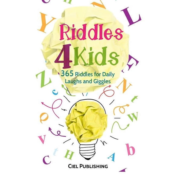 Riddles, Brainteasers, Puzzles Riddles For Kids: 365 Riddles for Daily Laughs and Giggles, (Paperback)