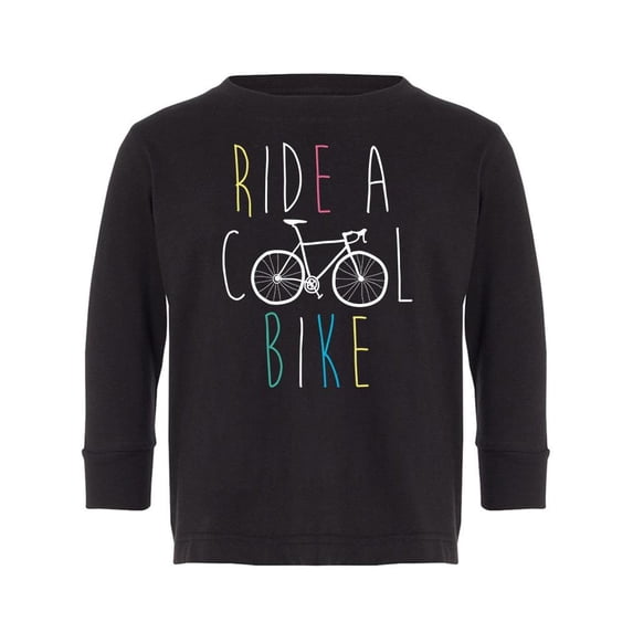 Ride A Cool Bike Long Sleeve Toddler -Image by Shutterstock, 5 Toddler
