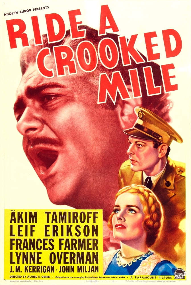 Ride A Crooked Mile U Canvas Art - (24 x 36)