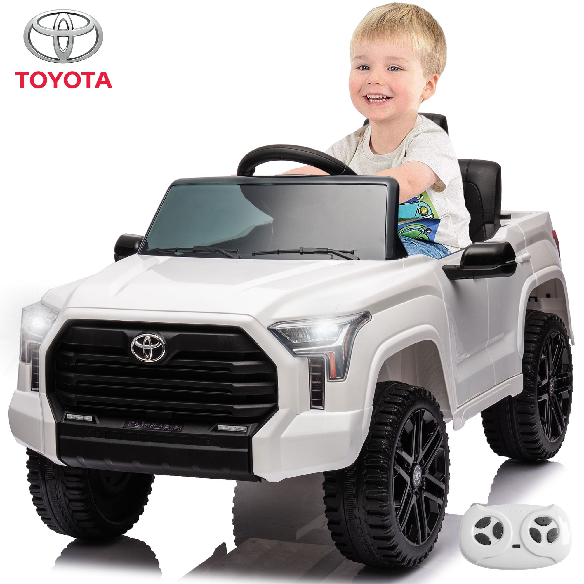 Ride on Cars, 12 V Licensed Toyota Tundra Battery Powered Ride on Toys ...