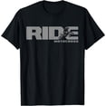 thumbnail image 1 of Ride Dirt Bike Motocross Softstyle Unisex T-Shirt,Black Color,Size 4T, 1 of 5