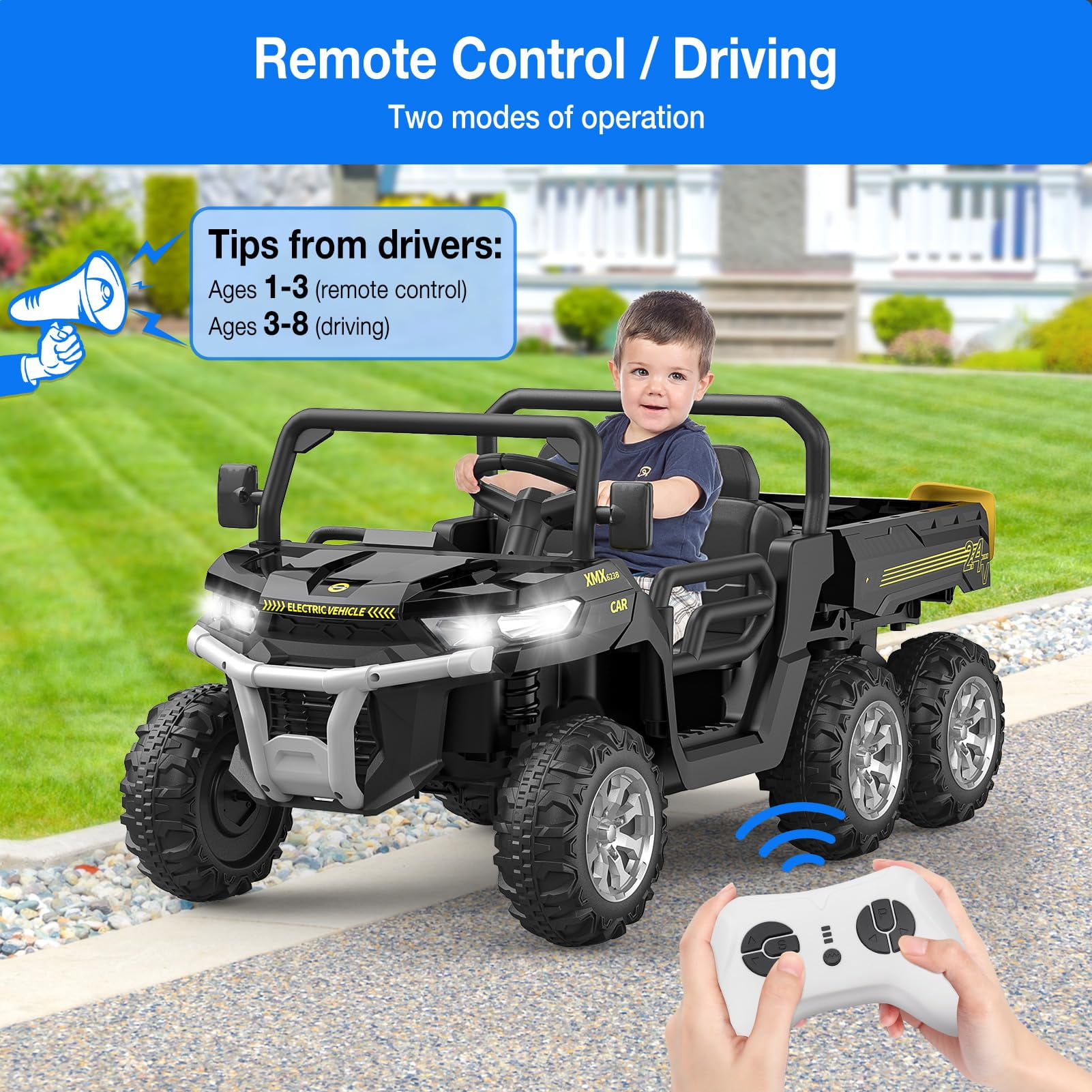 Electric 4×4 Ride-On Truck Terrain Tips: Master Every Adventure 3 Electric 4×4 Ride-On Truck Terrain Tips: Master Every Adventure
