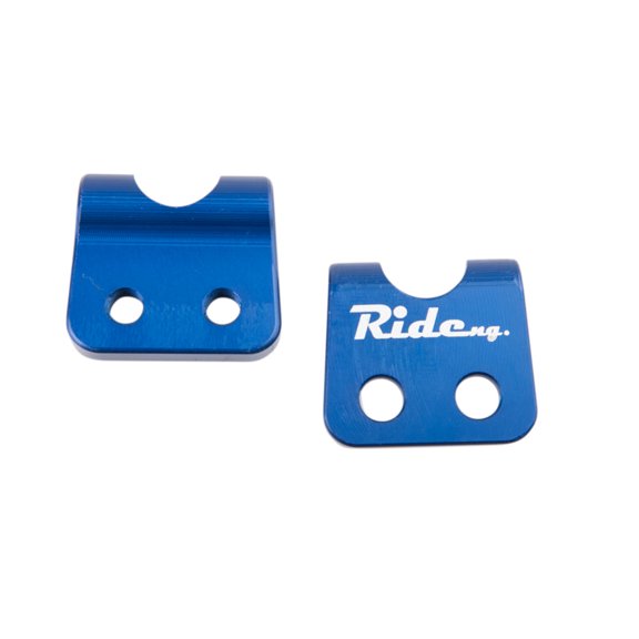 Ride Engineering CR-BLC00-MB Billet Aluminum Brake Line Clamp Blue