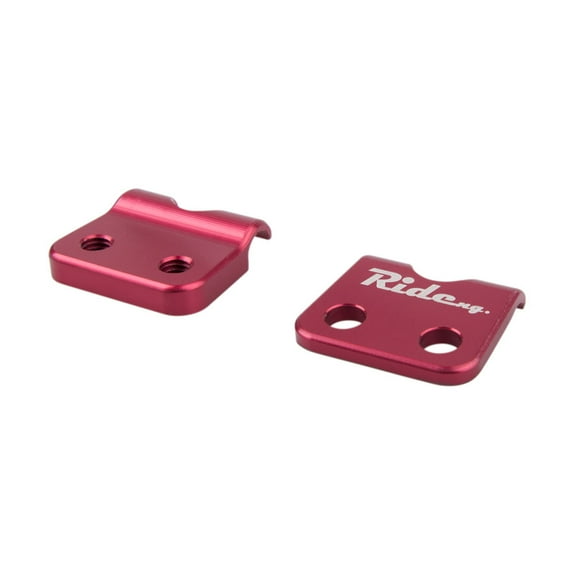 Ride Engineering CR-BLC00-RA Billet Aluminum Brake Line Clamp Red