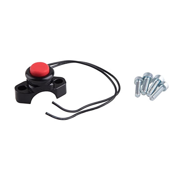 Ride Engineering Billet Engine Kill/Start Switch Black Compatible With Honda CRF230F 2019