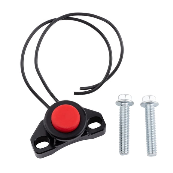 Ride Engineering Billet Throttle Mount Starter Switch Black