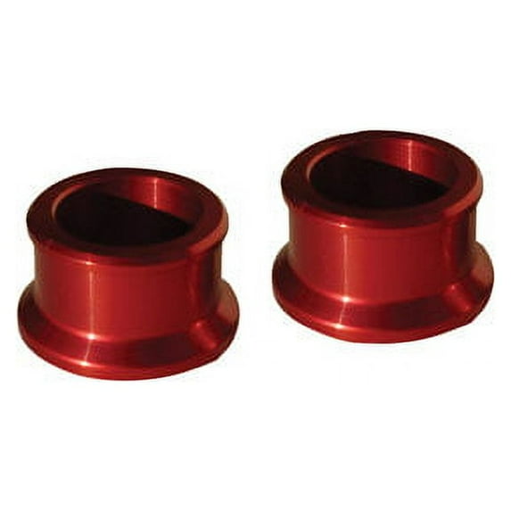 Ride Engineering Locking Rear Wheel Spacers Red for Yamaha WR450F 2011-2018