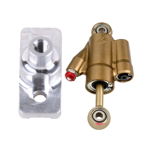 Ride Engineering 1751670004 Showa Steering Damper and Steering Head Stabilizer Bracket Kit 20mm Damper
