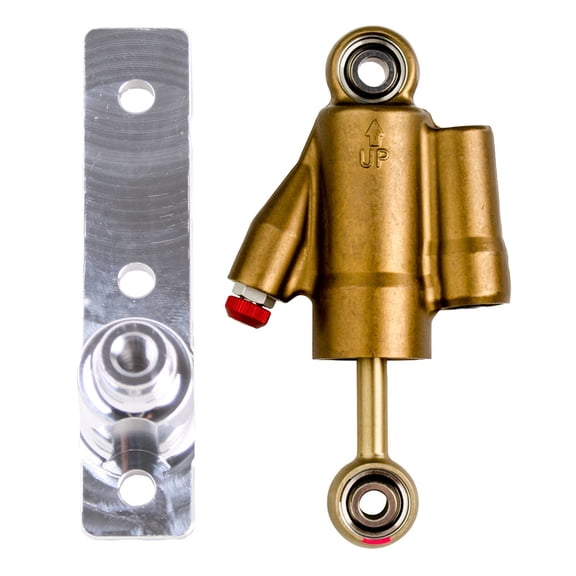Ride Engineering 1751670010 Showa Steering Damper and Steering Head Stabilizer Bracket Kit 24mm Damper