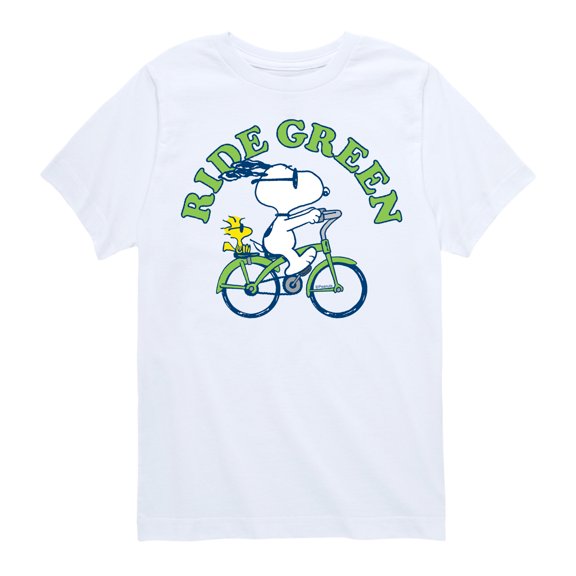 Ride Green  - Toddler And Youth Short Sleeve Graphic T-Shirt