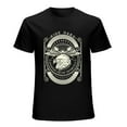 thumbnail image 1 of Ride Hard Motorcycle Eagle American Custom Motorcycle Men’s T-Shirt 100% Cotton Casual Short Sleeve Tops Gift Tee Black S, 1 of 5
