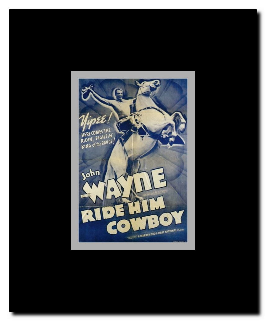 Ride Him Cowboy Framed Movie Poster