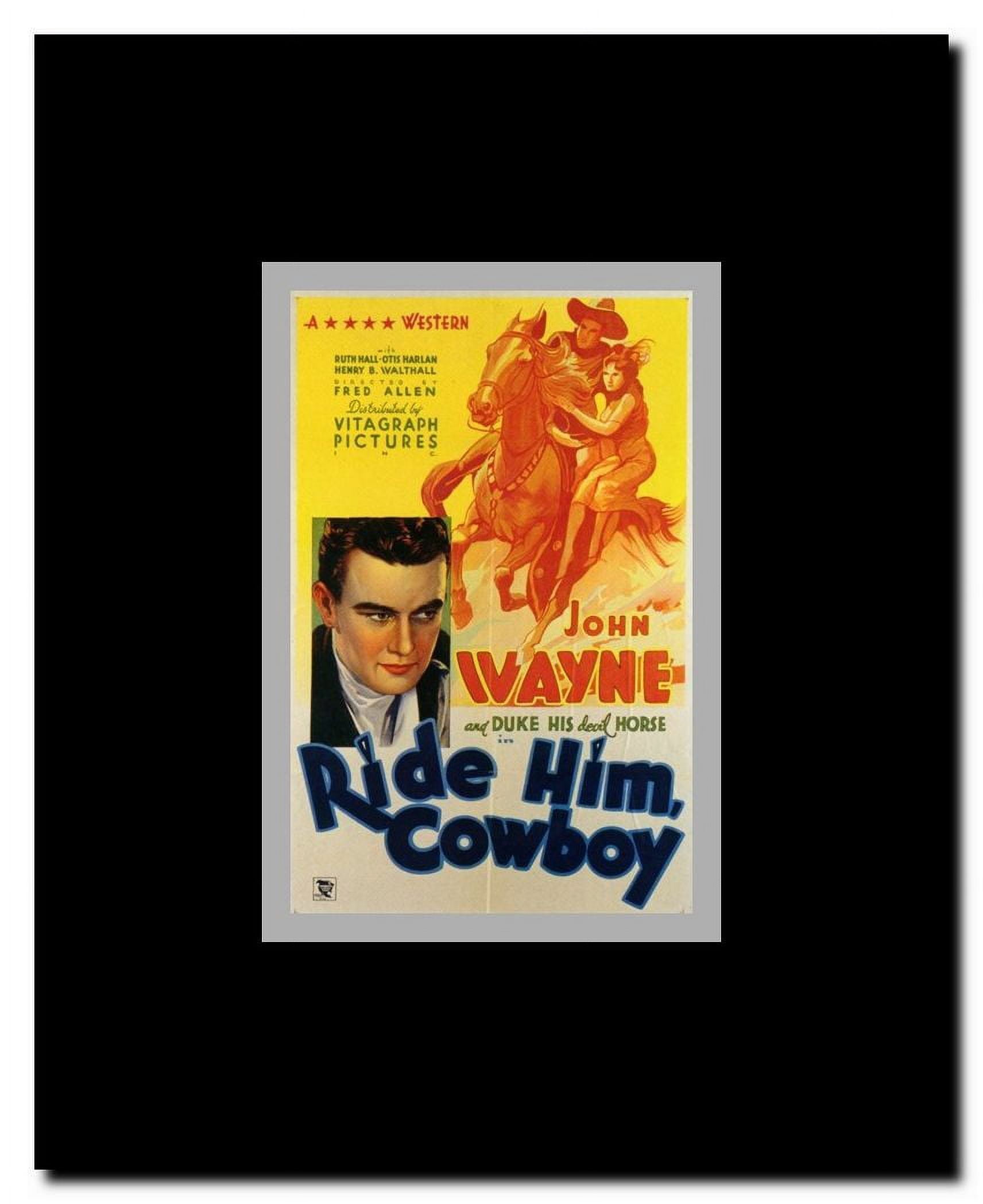 Ride Him Cowboy Framed Movie Poster