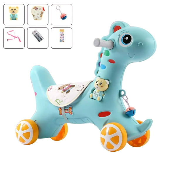 Ride On Horse Ride On Horse Toy Ride On Toy Sliding Car Children Ride On Horse Children Ride On Horse Toy Kid Cute Exquisite Cartoon Sliding Car Toy Birthday Gift For Home