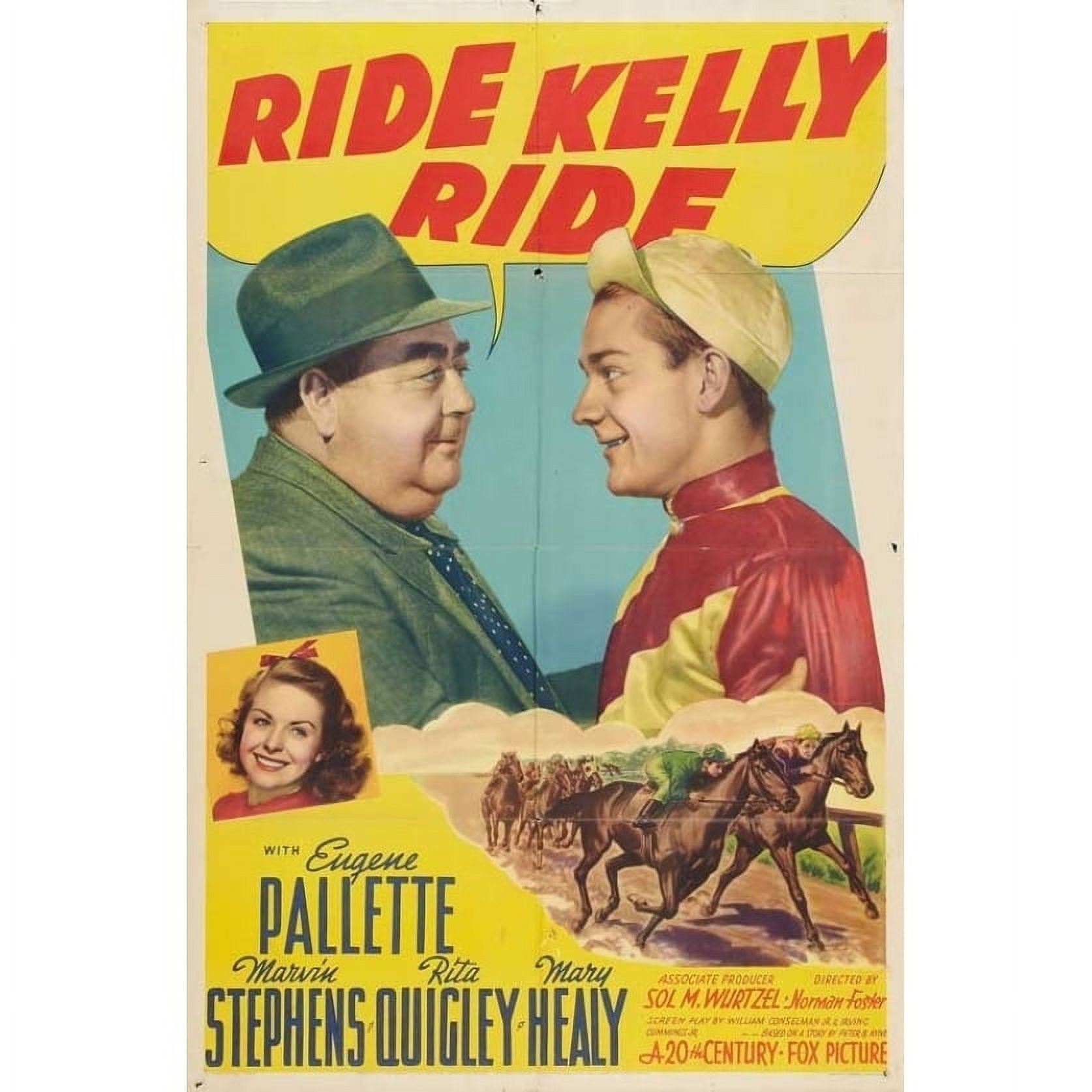 Ride, Kelly, Ride Movie Poster (11 x 17) - Walmart.com