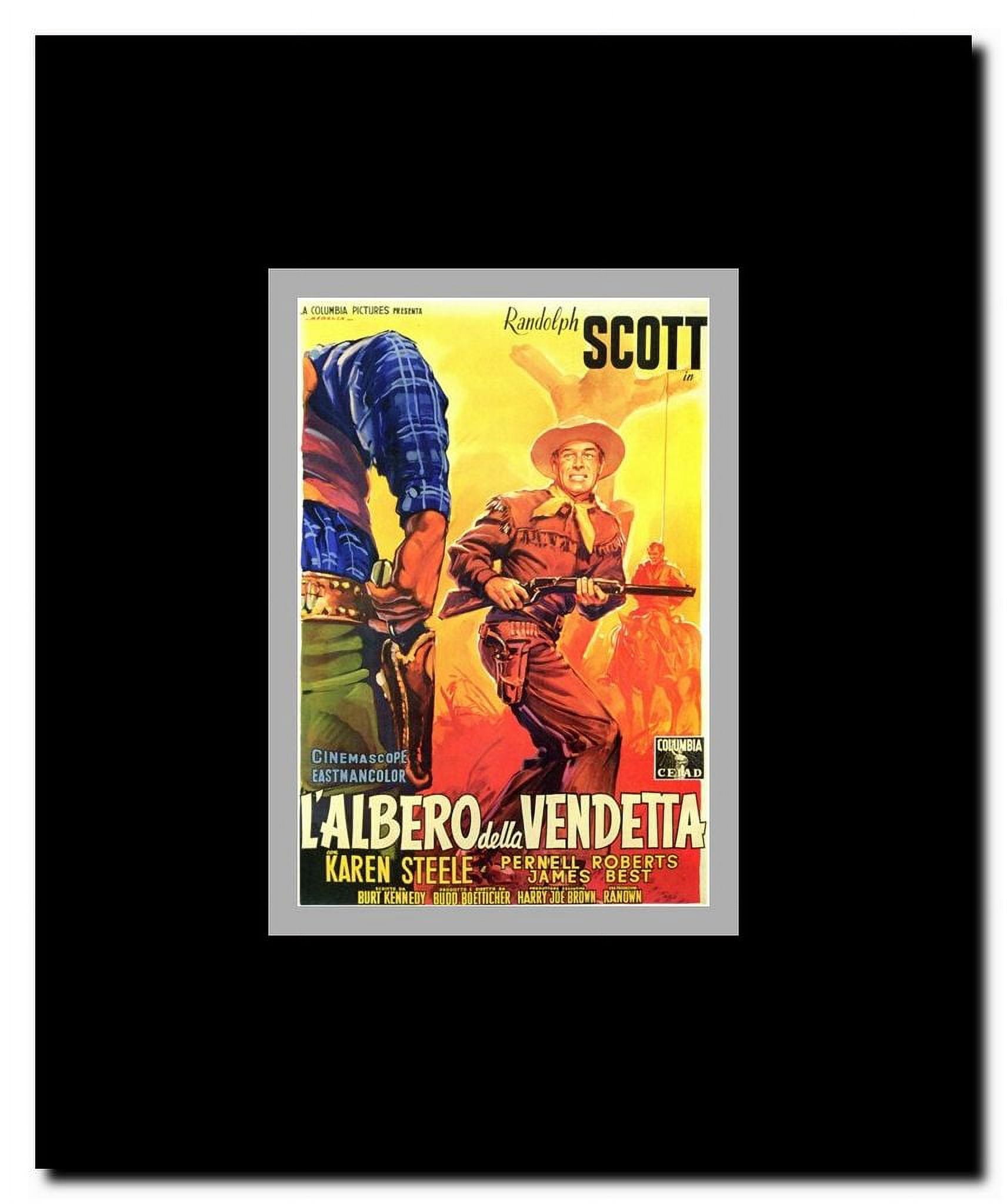 Ride Lonesome Framed Movie Poster