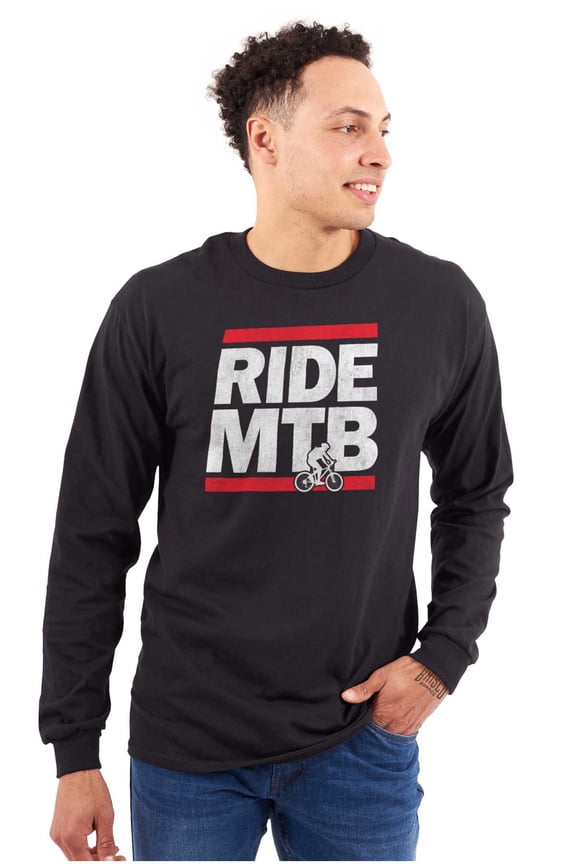 Ride MTB Mountain Bike Cyclist Long Sleeve TShirt Men Women Brisco Brands M