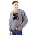 thumbnail image 1 of Ride MTB Mountain Bike Cyclist Sweatshirt for Men or Women Brisco Brands S, 1 of 5