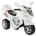 thumbnail image 1 of Ride-On Toy Trike Motorcycle by Lil Rider (White), 1 of 8