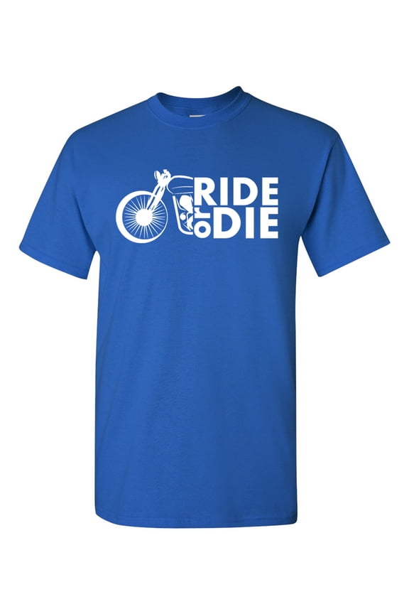 Ride Or Die Motorcycle Club Bikers Nation Riders DT Adult T-Shirt Tee