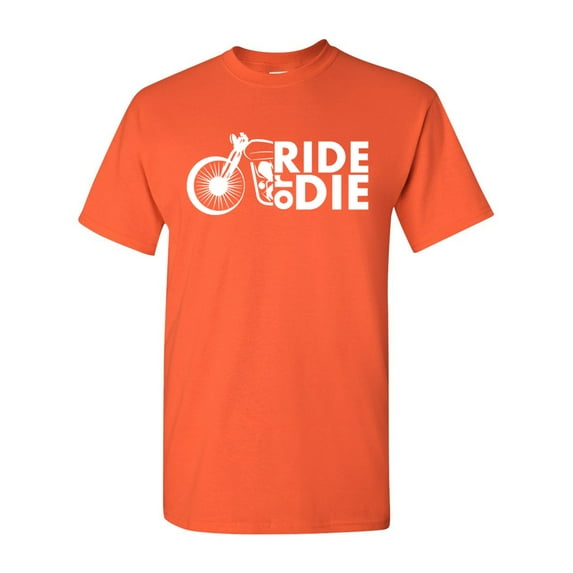 Ride Or Die Motorcycle Club Bikers Nation Riders DT Adult T-Shirt Tee