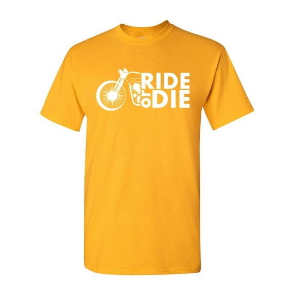 Ride Or Die Motorcycle Club Bikers Nation Riders DT Adult T-Shirt Tee