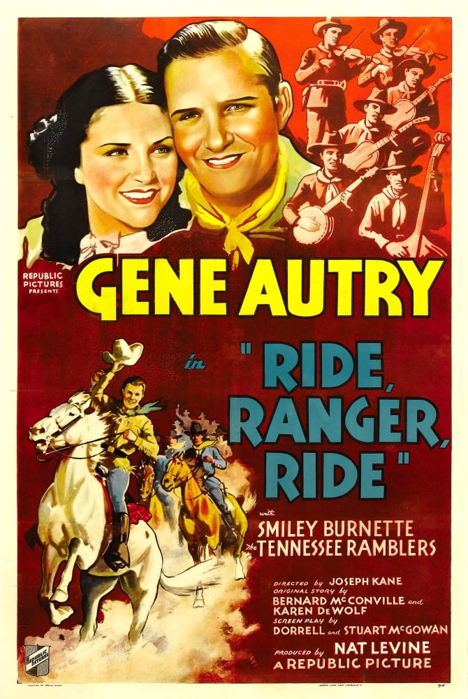 Ride Ranger Ride Canvas Art - (24 x 36)